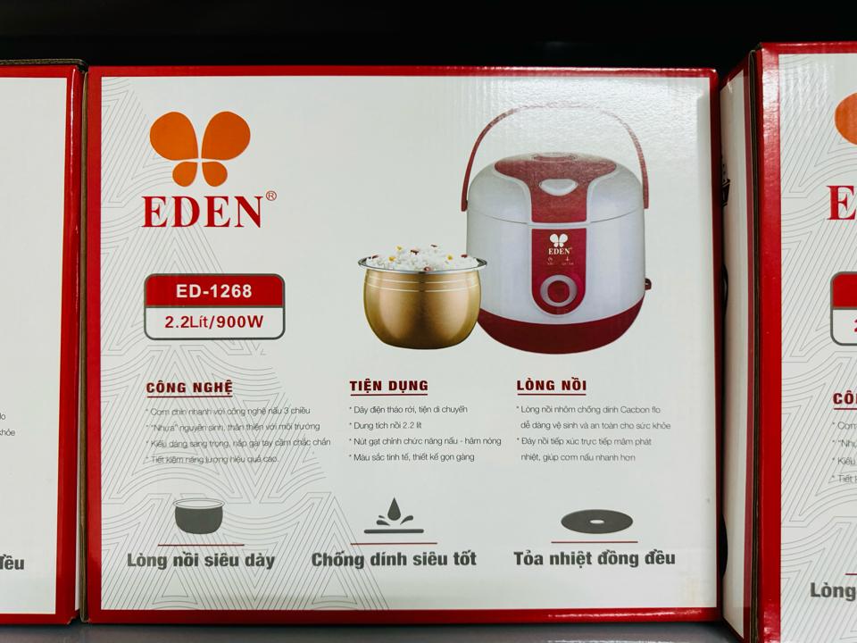 Nồi cơm điện EDEN ED1268 2.2k/900w-duoc-ban-tai-Cửa hàng điện thoại PHÚC BẢO 3