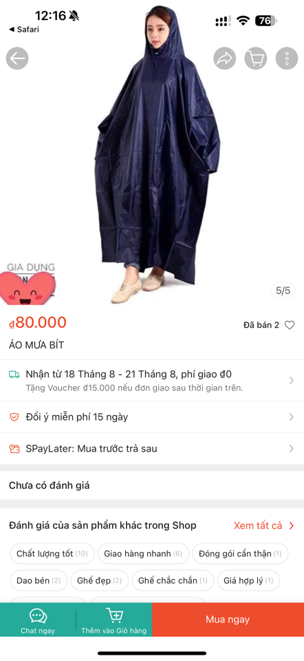 Qó mưa bít kín vải dù trơn-duoc-ban-tai-Cửa hàng điện thoại PHÚC BẢO 3