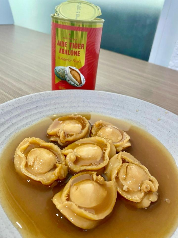 Bào ngư ngâm sốt (Jade Tiger)-duoc-ban-tai-4SFoodshop - Thực Phẩm Cao Cấp