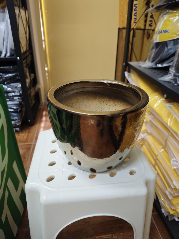 Chậu Sứ Tráng Men Đồng (C: 15cm, M: 18cm)-duoc-ban-tai-TẠP HOÁ 805