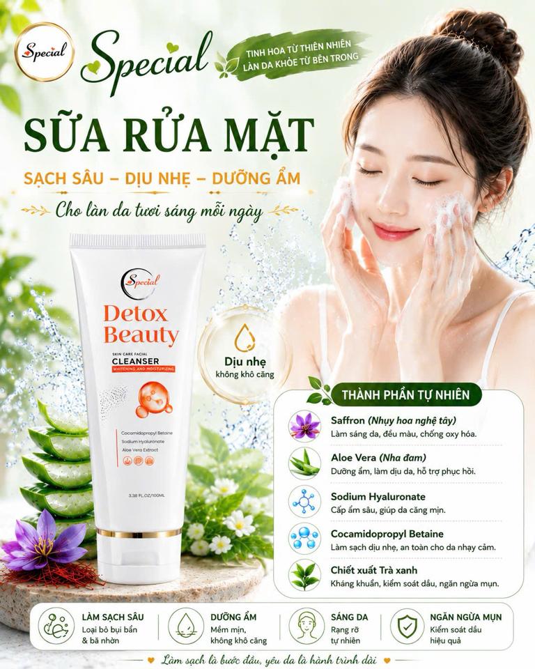 Sữa rửa mặt Special -duoc-ban-tai-Siêu thị Special