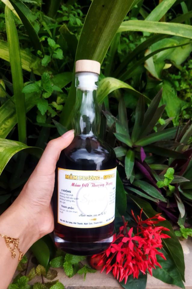 Mắm Phương - Special (Mắm cốt Thượng hạng loại chai thuỷ tinh 500ml - Cá cơm + cá nục ủ trong 4 năm)-duoc-ban-tai-Siêu thị Special