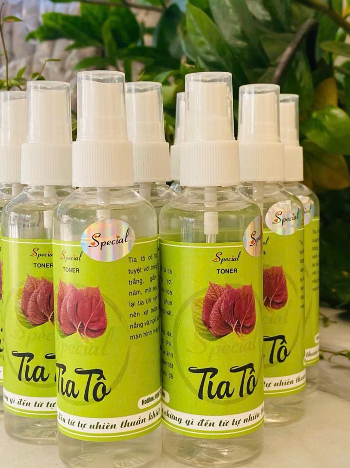 Toner Tía tô (chống tác hại của tia UV và làm chậm lão hoá da, làm giảm thâm nám)-duoc-ban-tai-Siêu thị Special