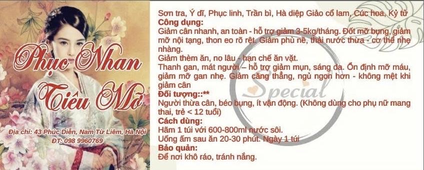 Trà Phục Nhan - Tiêu Mỡ-duoc-ban-tai-Siêu thị Special