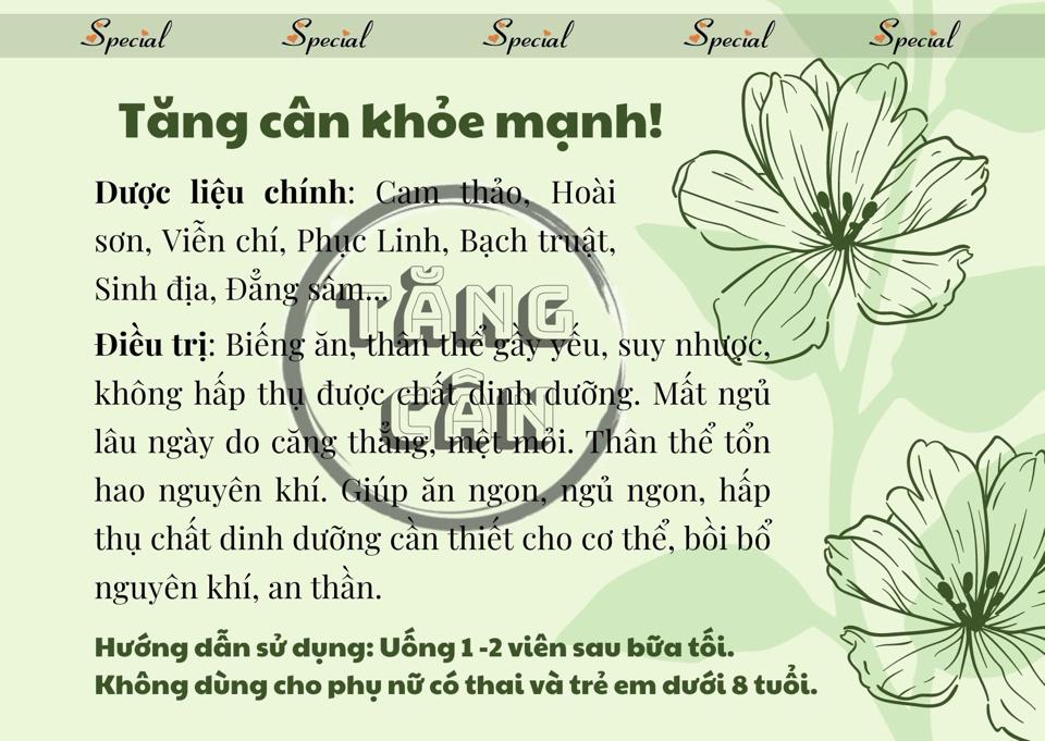 Tăng cân khoẻ mạnh-duoc-ban-tai-Siêu thị Special