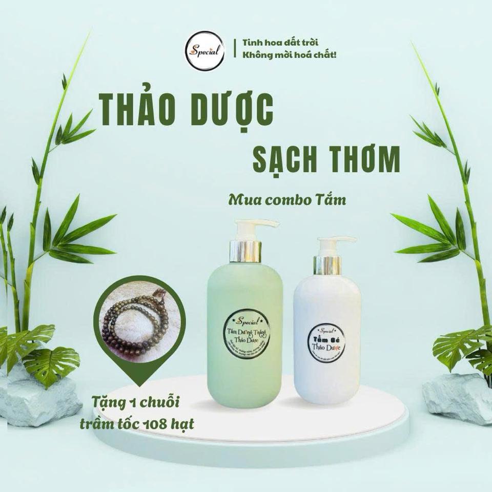 Tắm bé - Thảo dược thuần chay Special (chai 500ml)-duoc-ban-tai-Siêu thị Special