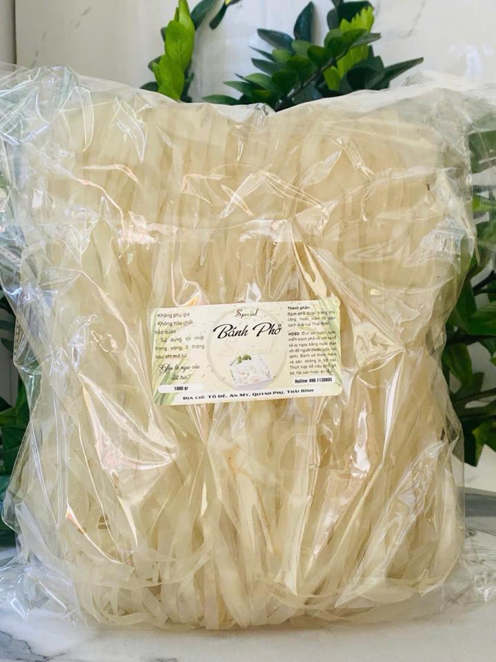 Bánh Phở Sạch (Cam kết không phụ gia, ko hoá chất bảo quản)-duoc-ban-tai-Siêu thị Special