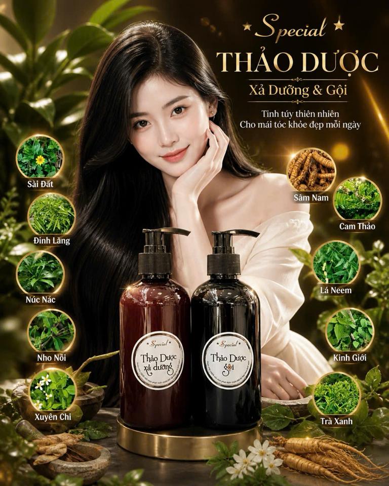 Thảo dược gội thuần chay - Special-duoc-ban-tai-Siêu thị Special