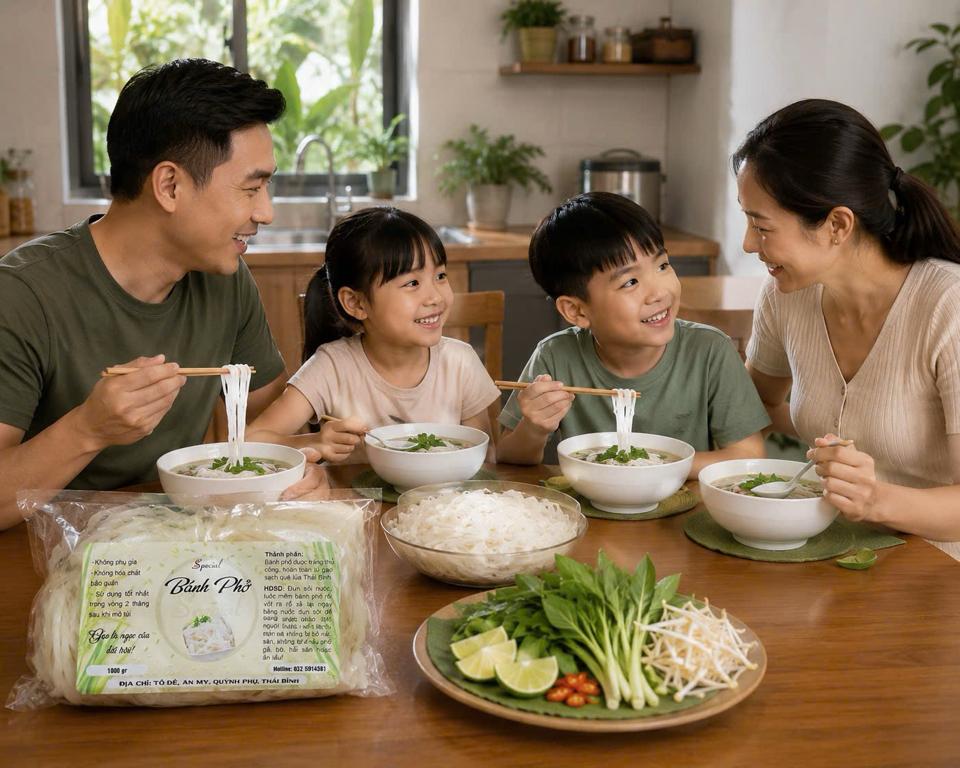 Bánh Phở Sạch (Cam kết không phụ gia, ko hoá chất bảo quản)-duoc-ban-tai-Siêu thị Special