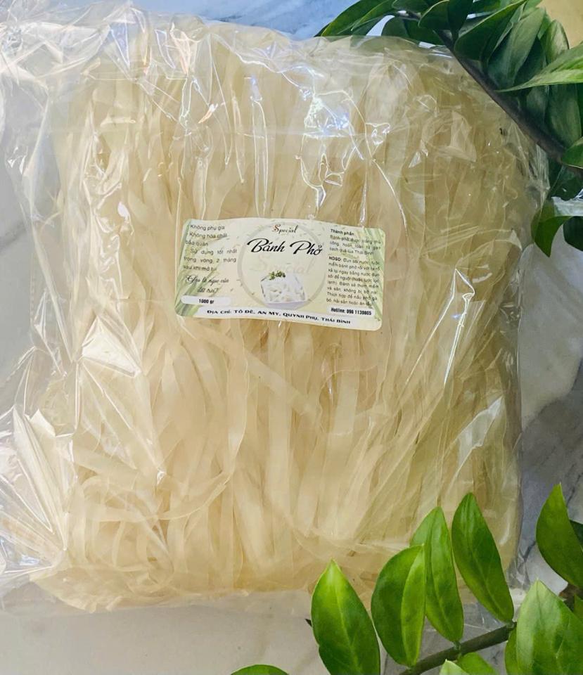 Bánh Phở Sạch (Cam kết không phụ gia, ko hoá chất bảo quản)-duoc-ban-tai-Siêu thị Special