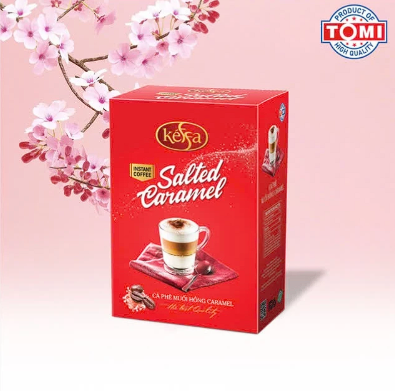 Cafe muối hồng Caramel Tomi-duoc-ban-tai-K&N Family