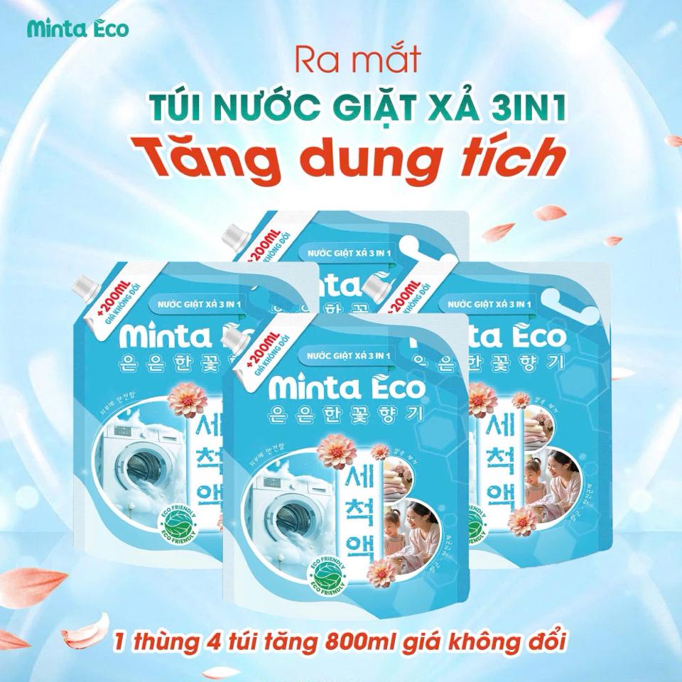 Nước giặt xả 3 in 1 Minta-duoc-ban-tai-DohaShop