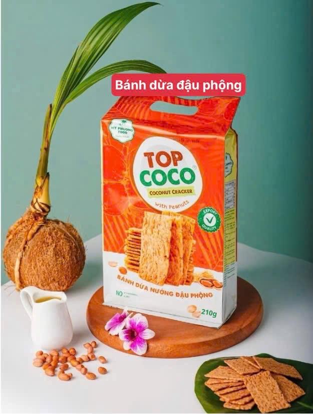 Combo 3 gói bánh dừa nướng cao cấp TITIHA - Đặc sản Quảng Nam-duoc-ban-tai-DohaShop
