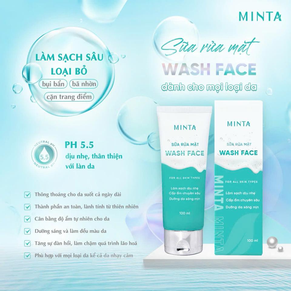 Sữa rửa mặt Minta-duoc-ban-tai-DohaShop