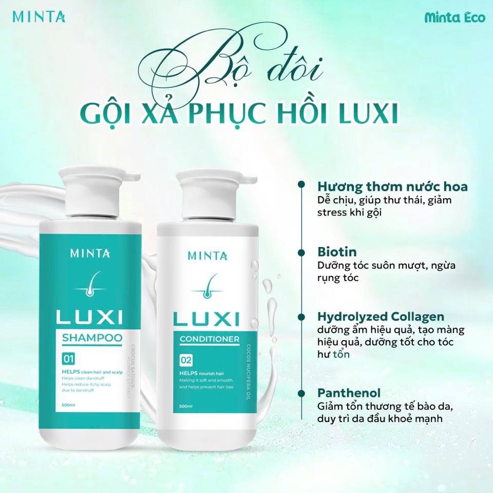 Luxi dầu xả ngăn phục hồi Minta-duoc-ban-tai-DohaShop