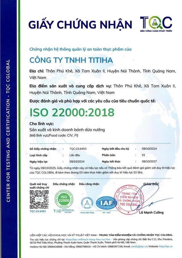 Bánh dừa nướng cao cấp TITIHA - Đặc sản Quảng Nam-duoc-ban-tai-DohaShop