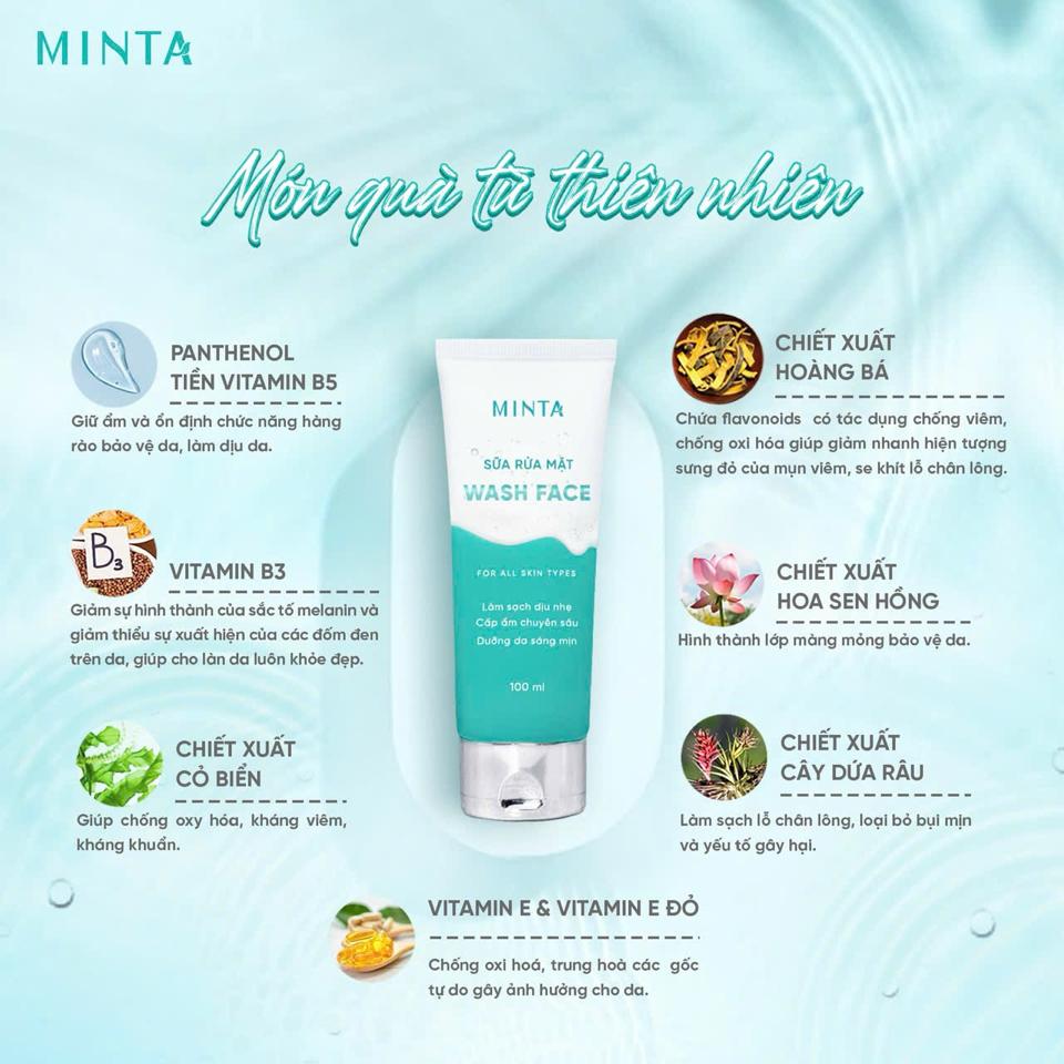 Sữa rửa mặt Minta-duoc-ban-tai-DohaShop