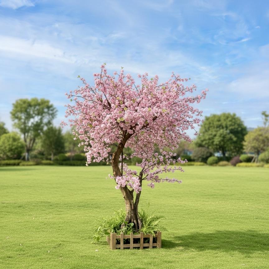 CÂY ĐÀO GIẢ ĐẠO CỤ - Thuê-duoc-ban-tai-TRẦN LÊ SHOW