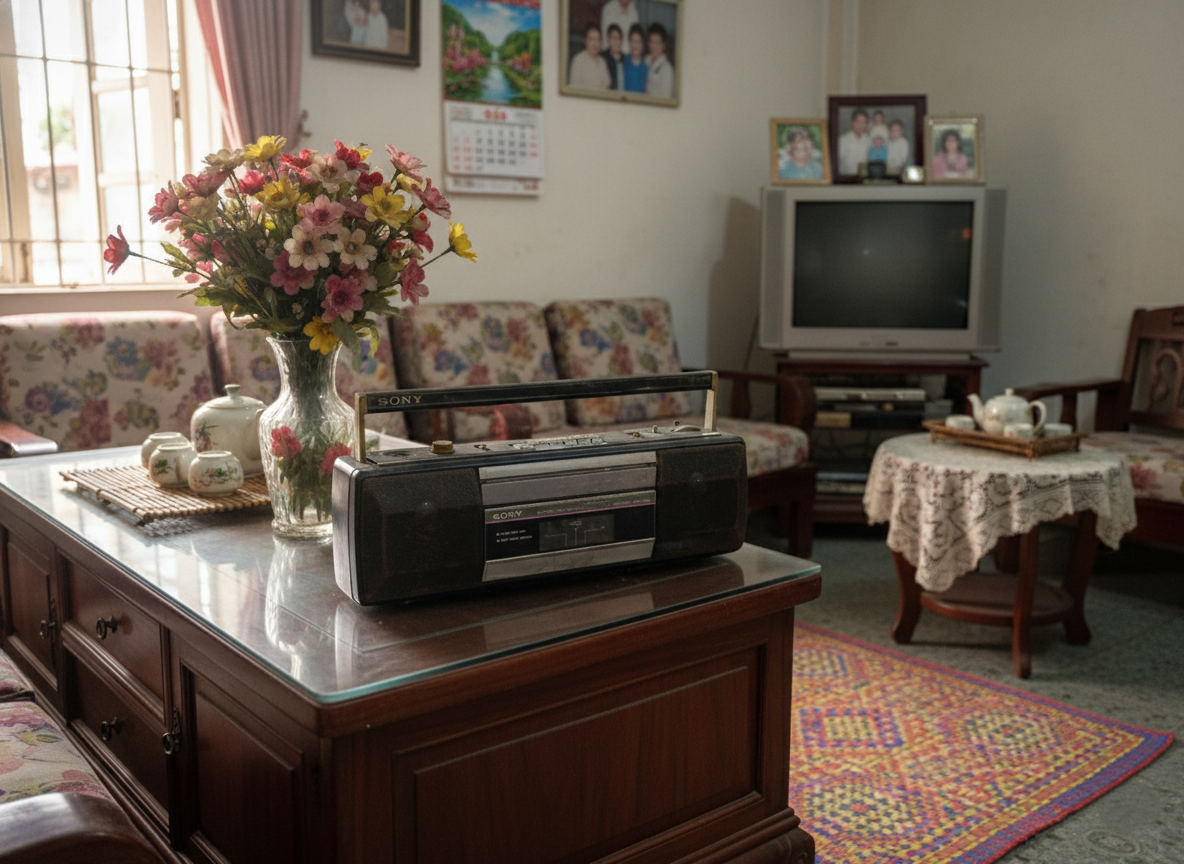 CHO THUÊ MÁY RADIO (cassette) ĐẠO CỤ-duoc-ban-tai-TRẦN LÊ SHOW