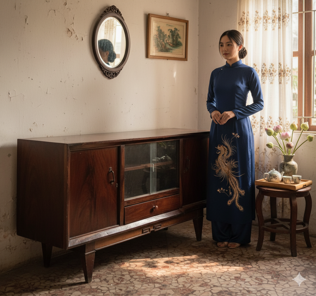 TỦ GỖ BÚP PHÊ XƯA-duoc-ban-tai-TRẦN LÊ SHOW