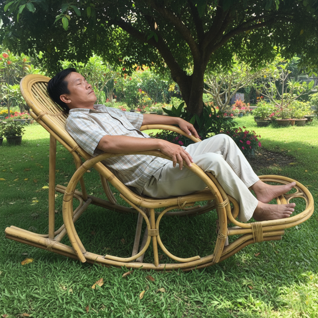 GHẾ MÂY BẬP BÊNH-duoc-ban-tai-TRẦN LÊ SHOW