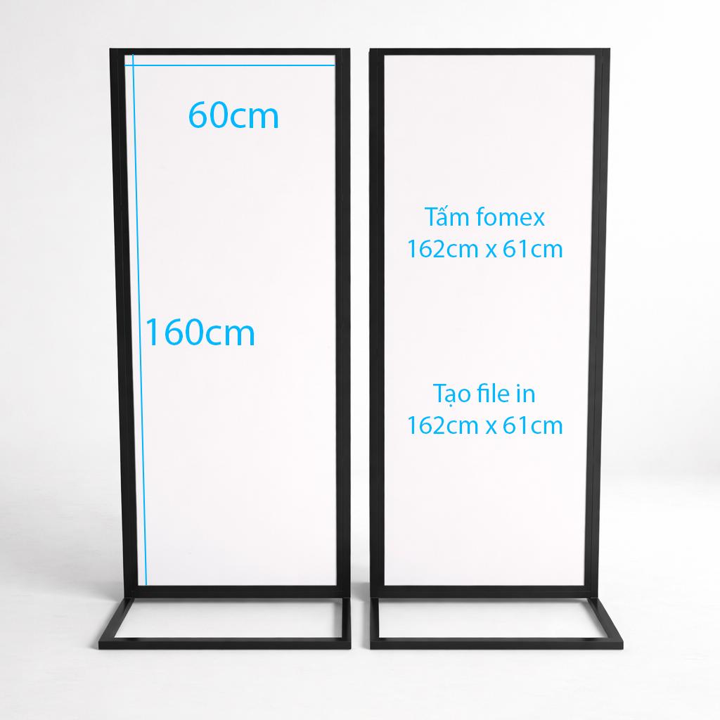 STANDEE KHUNG SẮT-duoc-ban-tai-TRẦN LÊ SHOW