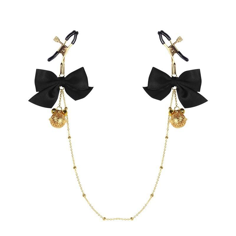 Kẹp ti nơ chuông xinh kèm xích nối-duoc-ban-tai-Xích Đạo Shop