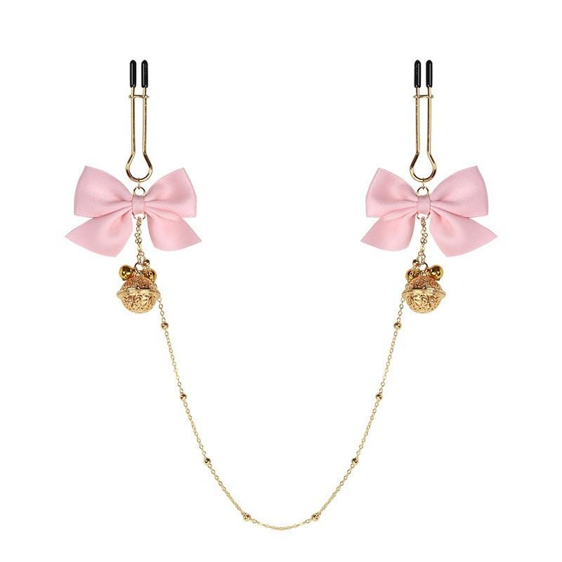 Kẹp ti nơ chuông xinh kèm xích nối-duoc-ban-tai-Xích Đạo Shop