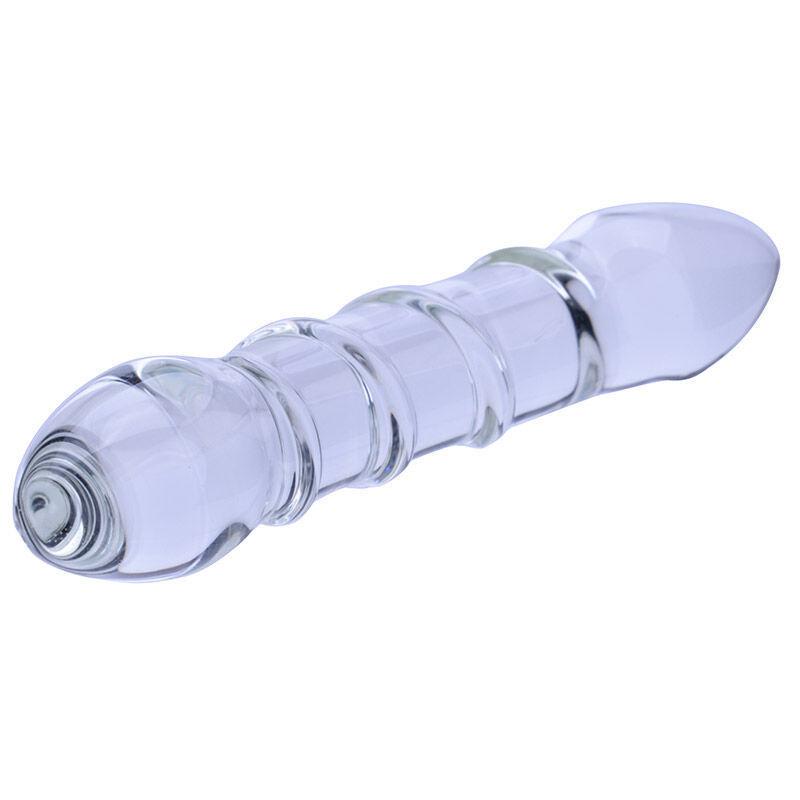 Dildo thủy tinh đặc 2 đầu-duoc-ban-tai-Xích Đạo Shop