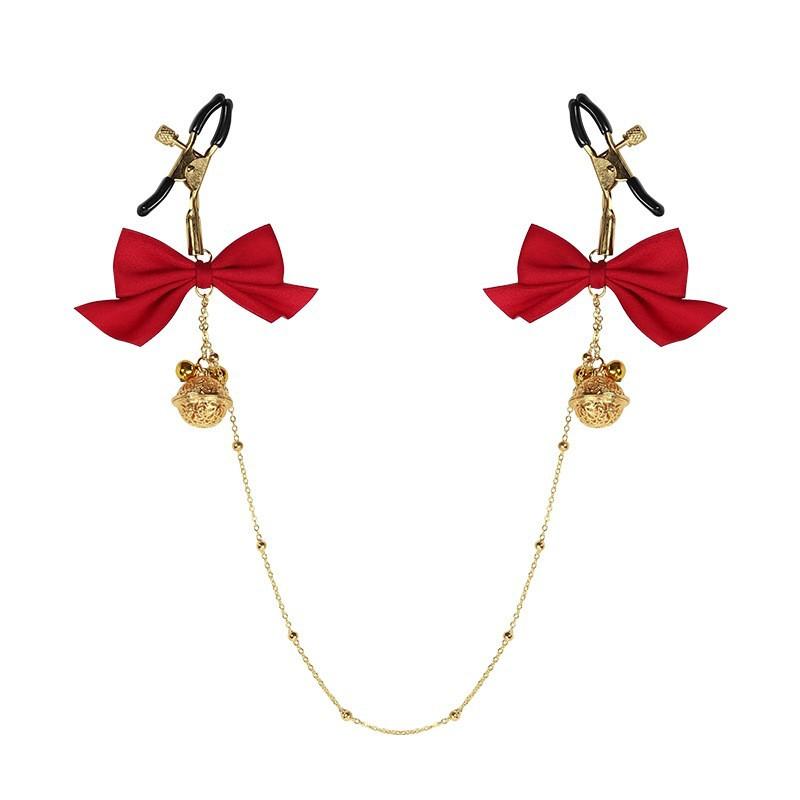 Kẹp ti nơ chuông xinh kèm xích nối-duoc-ban-tai-Xích Đạo Shop