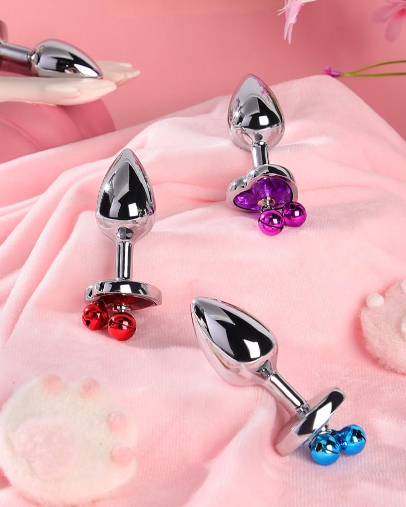 Plug chuông hình trái tim-duoc-ban-tai-Xích Đạo Shop