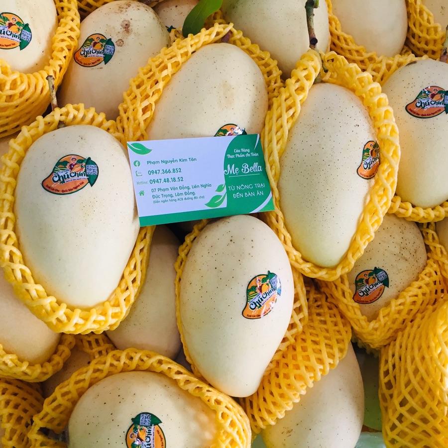 Xoài Cát Chu Chú Chín (x 1kg)-duoc-ban-tai-Cửa hàng Thực Phẩm An Toàn Mẹ Bella