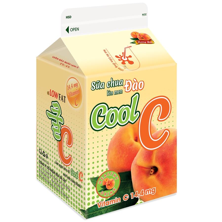 Cool C (Sữa Chua lên men hương Đào)-duoc-ban-tai-Cửa hàng Thực Phẩm An Toàn Mẹ Bella