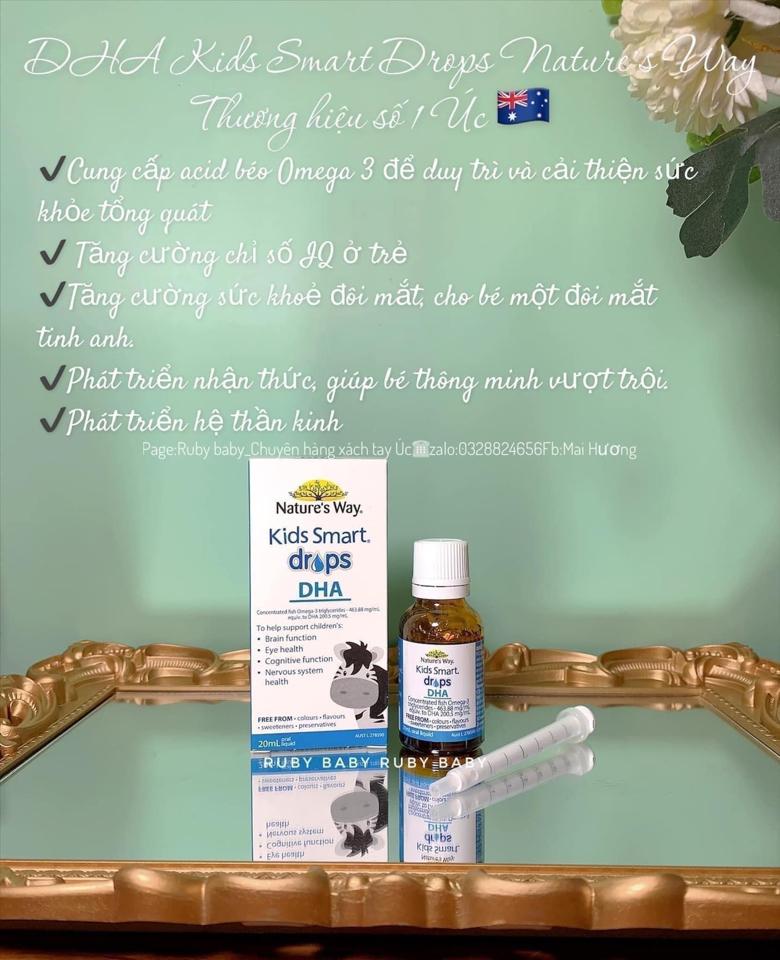 	DHA NƯỚC KIDS SMART DROP-duoc-ban-tai-Shop Mylove- Mẹ và Bé