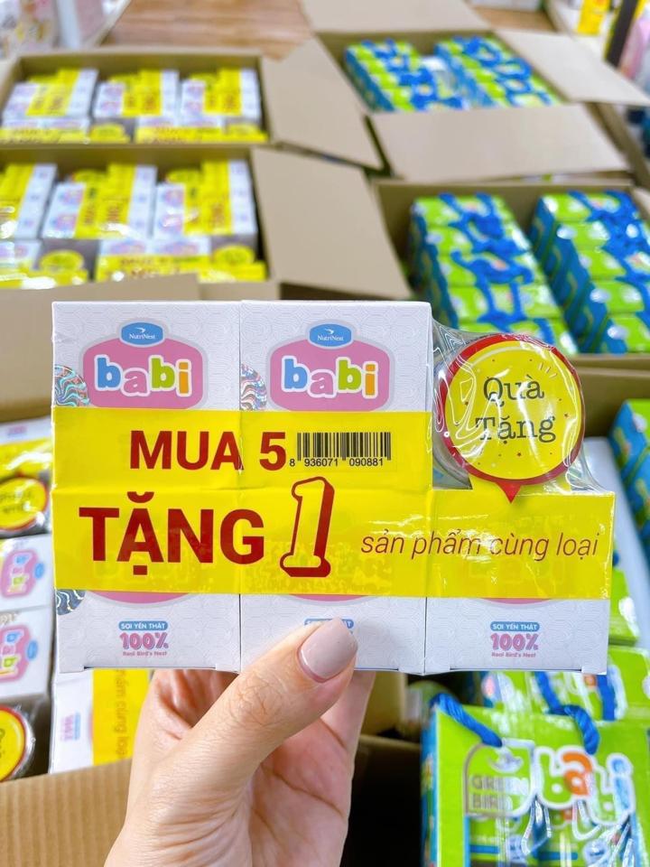 	Babi Bird - Nước Yến Sào Cho Trẻ Em Sợi Yến Thật 100% - Hũ Đơn (42g)-duoc-ban-tai-Shop Mylove- Mẹ và Bé
