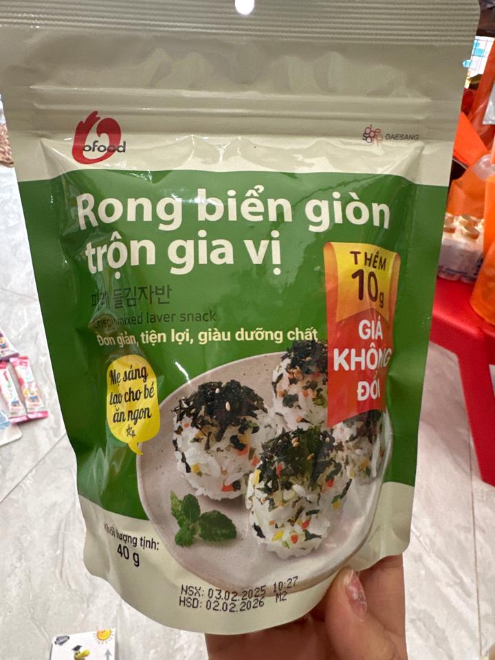 Rong biển trộn cơm-duoc-ban-tai-Shop Mylove- Mẹ và Bé