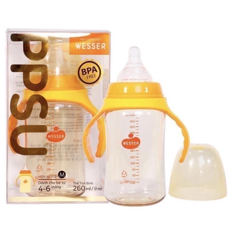 Bình Sữa Wesser Ppsu 60ml cổ hẹp-duoc-ban-tai-Shop Mylove- Mẹ và Bé