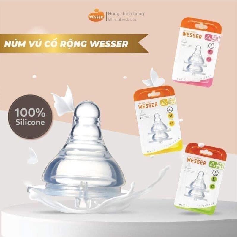 Bình Sữa Wesser Ppsu 60ml cổ hẹp-duoc-ban-tai-Shop Mylove- Mẹ và Bé