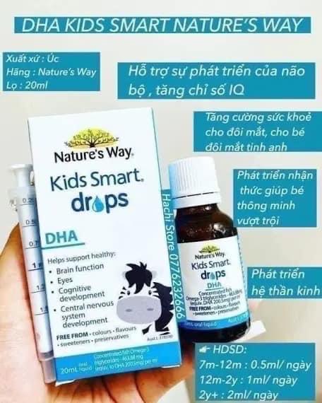 	DHA NƯỚC KIDS SMART DROP-duoc-ban-tai-Shop Mylove- Mẹ và Bé