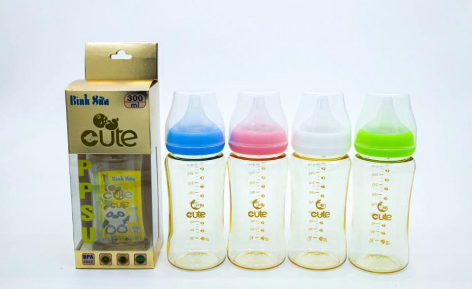 Bình sữa Cute 60ml-duoc-ban-tai-Shop Mylove- Mẹ và Bé