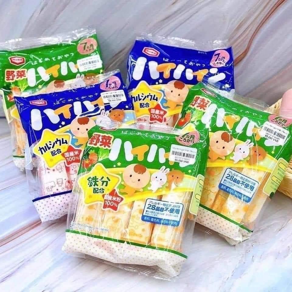 Bánh gạo Nhật Haihain vị rau củ | 16túi-duoc-ban-tai-Shop Mylove- Mẹ và Bé
