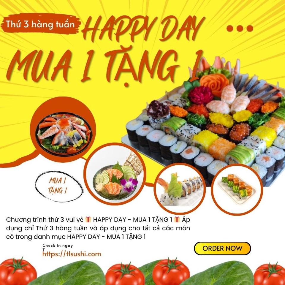 Sushi Cuộn Lươn Nhật Bơ Trói-duoc-ban-tai-TL SUSHI
