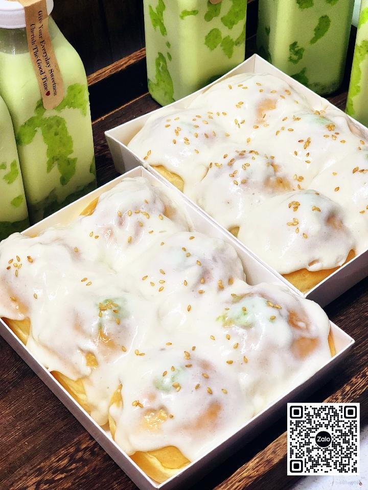 Bánh mì Lava cốm dừa-duoc-ban-tai-CHỊ HAI's Kitchen