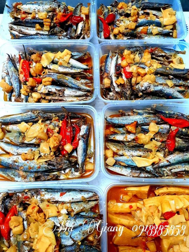 CÁ NỤC NHÍ KHO MĂNG-duoc-ban-tai-CHỊ HAI's Kitchen