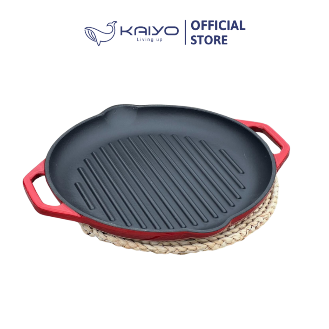 Chảo gang nướng Oceno 26cm-duoc-ban-tai-Green Life Gia dụng nhập khẩu