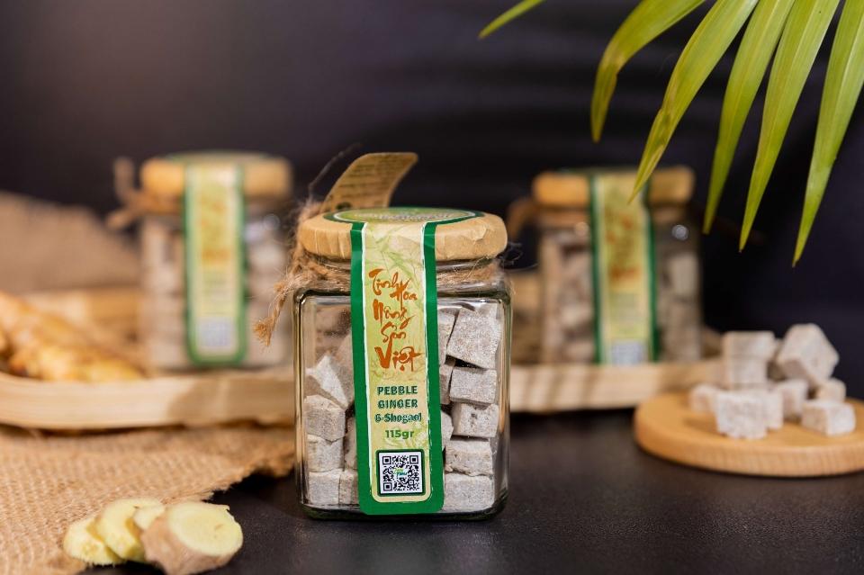 Kẹo gừng sỏi 6-SHOGAOL Eden Farm-duoc-ban-tai-Green Life Gia dụng nhập khẩu