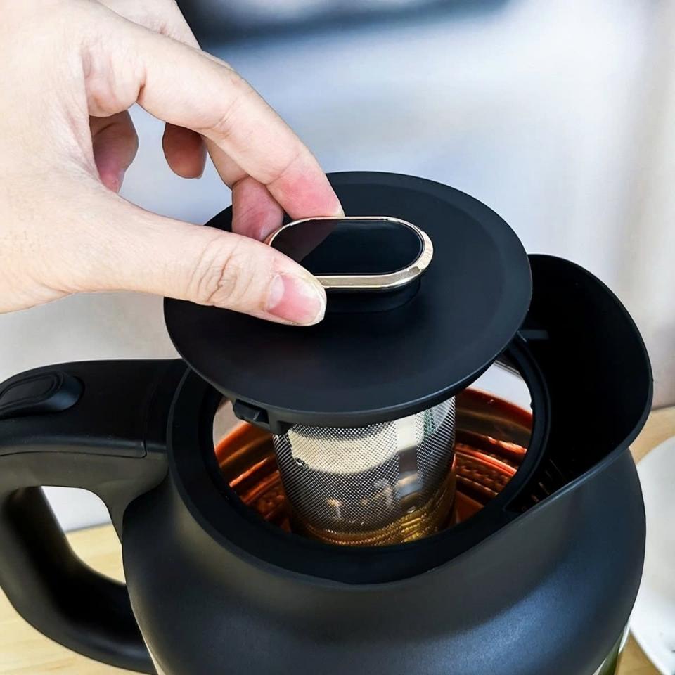Ấm siêu tốc thủy tinh kèm lõi lọc pha tra Dozzi (Đèn Led)-duoc-ban-tai-Green Life Gia dụng nhập khẩu