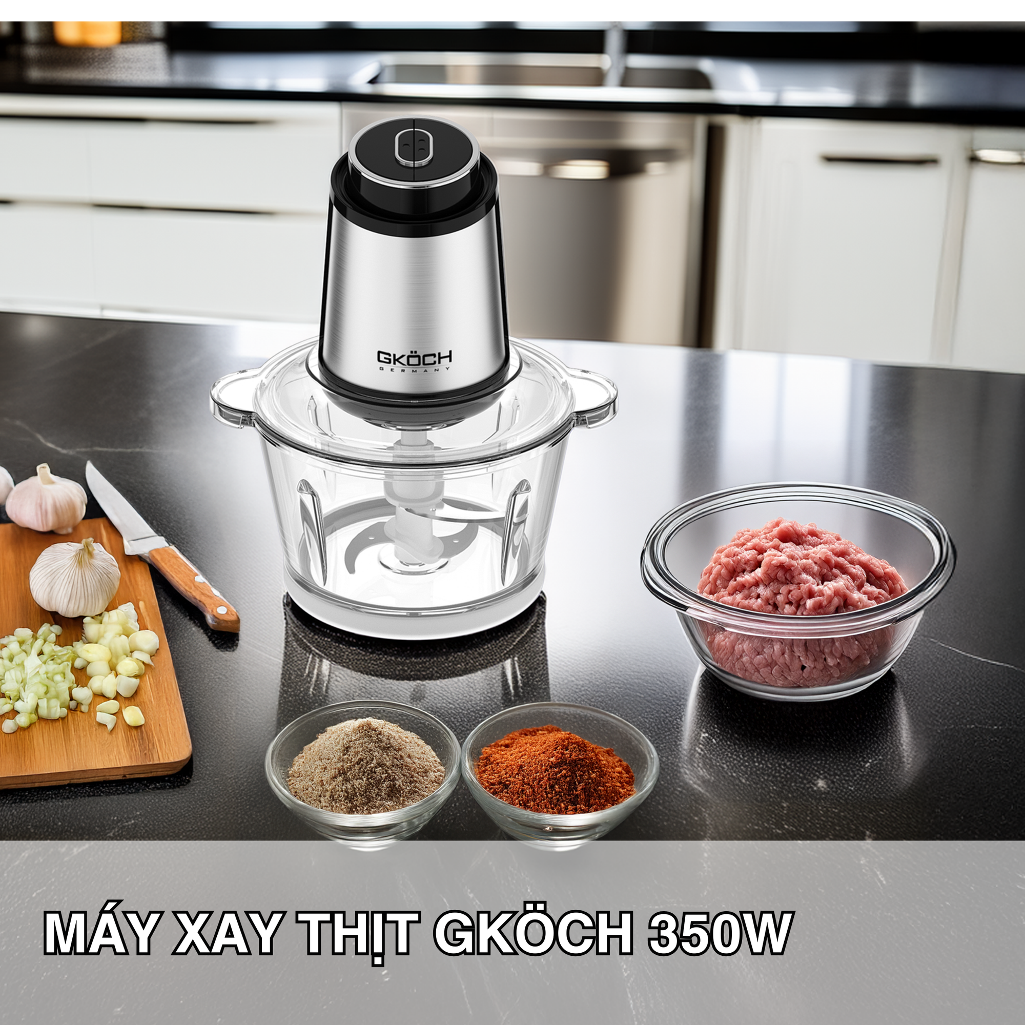 Máy Xay Thịt GKÖCH 350W-duoc-ban-tai-Green Life Gia dụng nhập khẩu