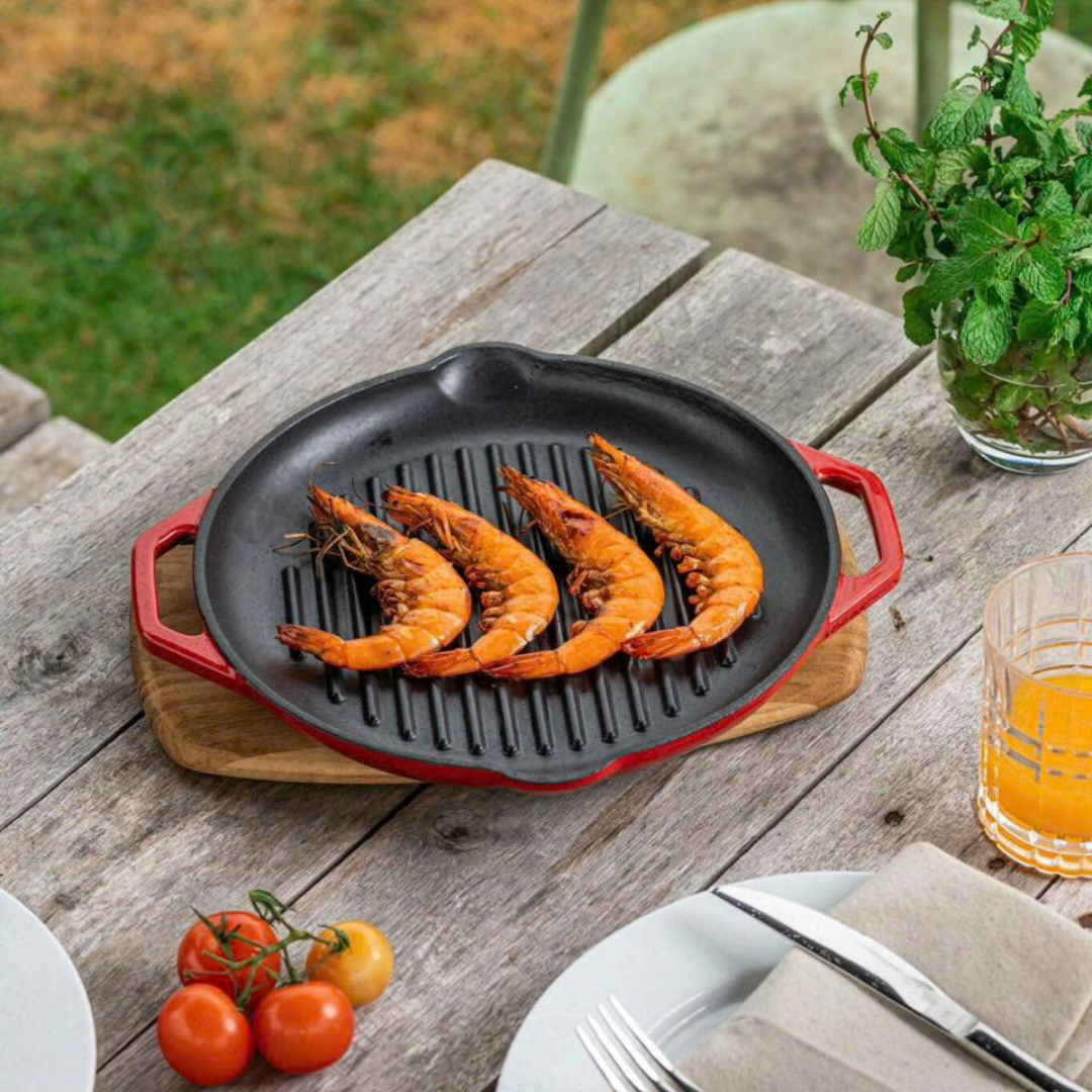 Chảo gang nướng Oceno 26cm-duoc-ban-tai-Green Life Gia dụng nhập khẩu