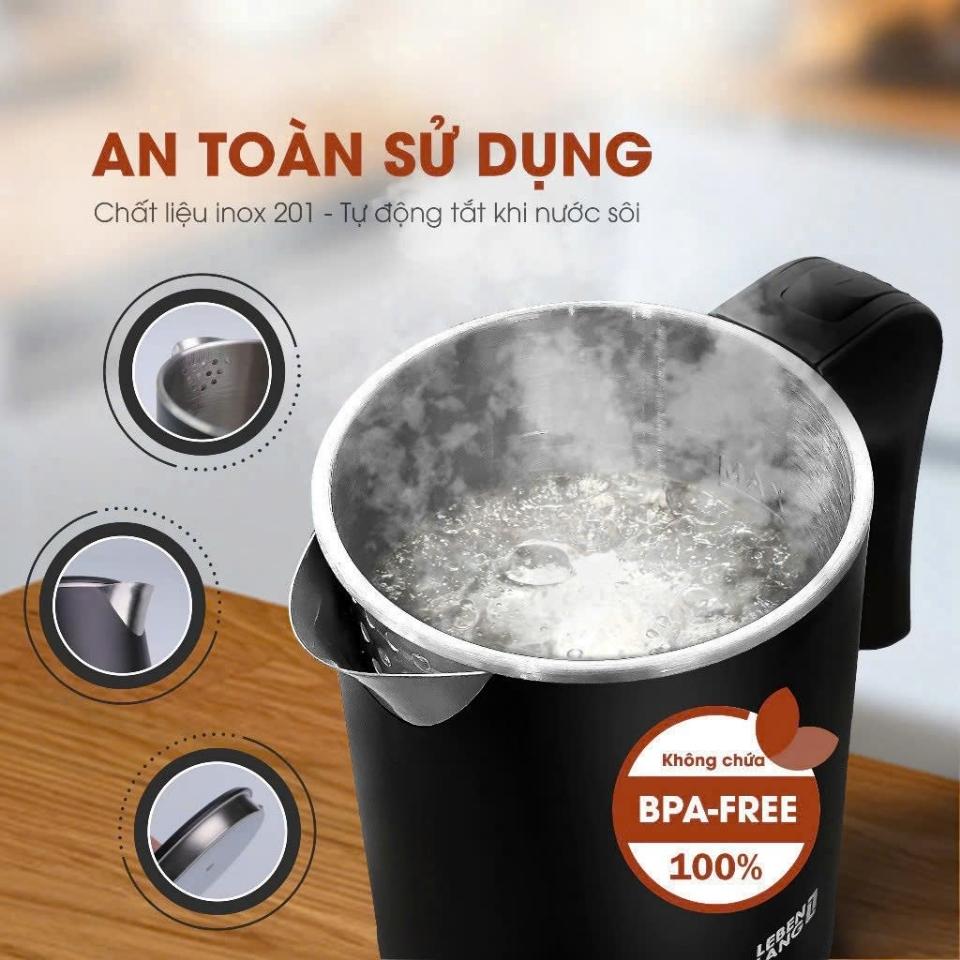 Ấm Siêu Tốc Mini LEBENLANG LBL2319-duoc-ban-tai-Green Life Gia dụng nhập khẩu